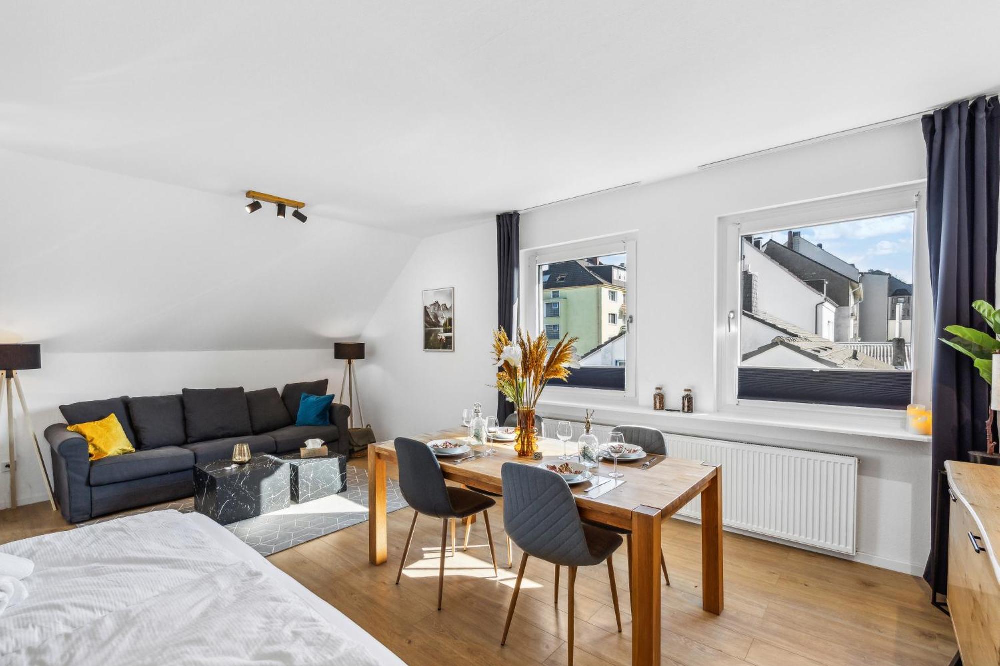 Citychalet- 73M2-Boxspringbett-Neu Renoviert-Kueche-Sehr Ruhig Bochum Extérieur photo